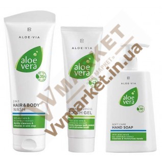 Алоэ Вера Набор для свежести на целый день (Aloe Vera Hair and Body Care), LR с доставкой вся Украина